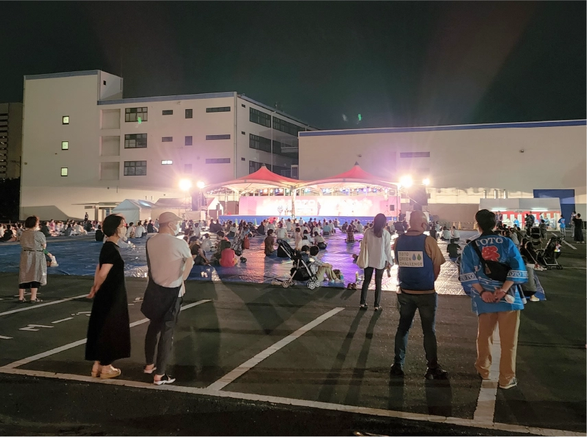 屋外会場・仮設設備　イメージ写真