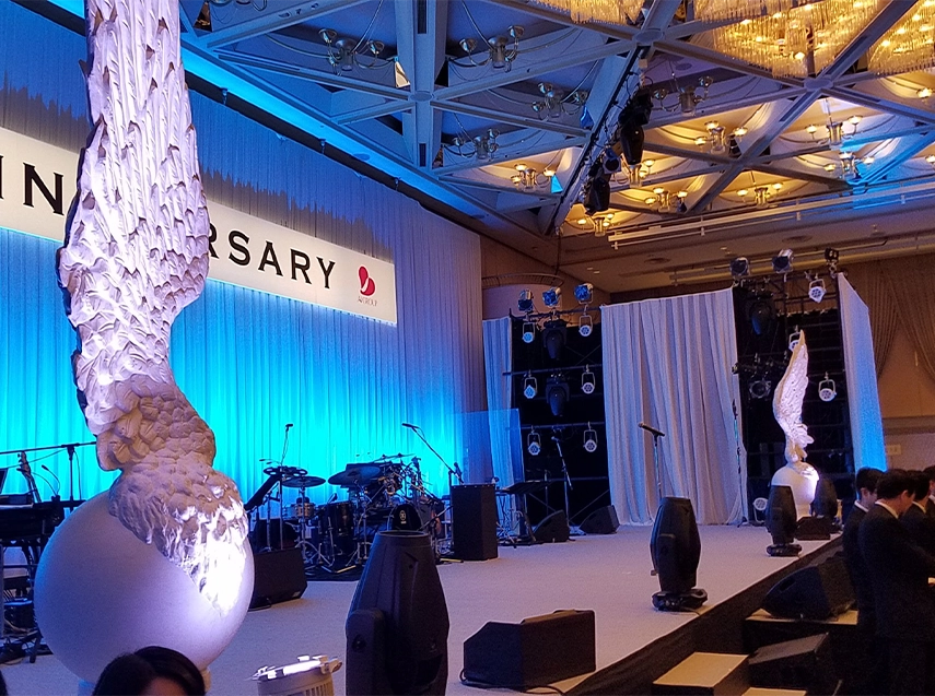 会場設営・レイアウト構成　イメージ写真